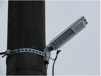 LED化した街路灯