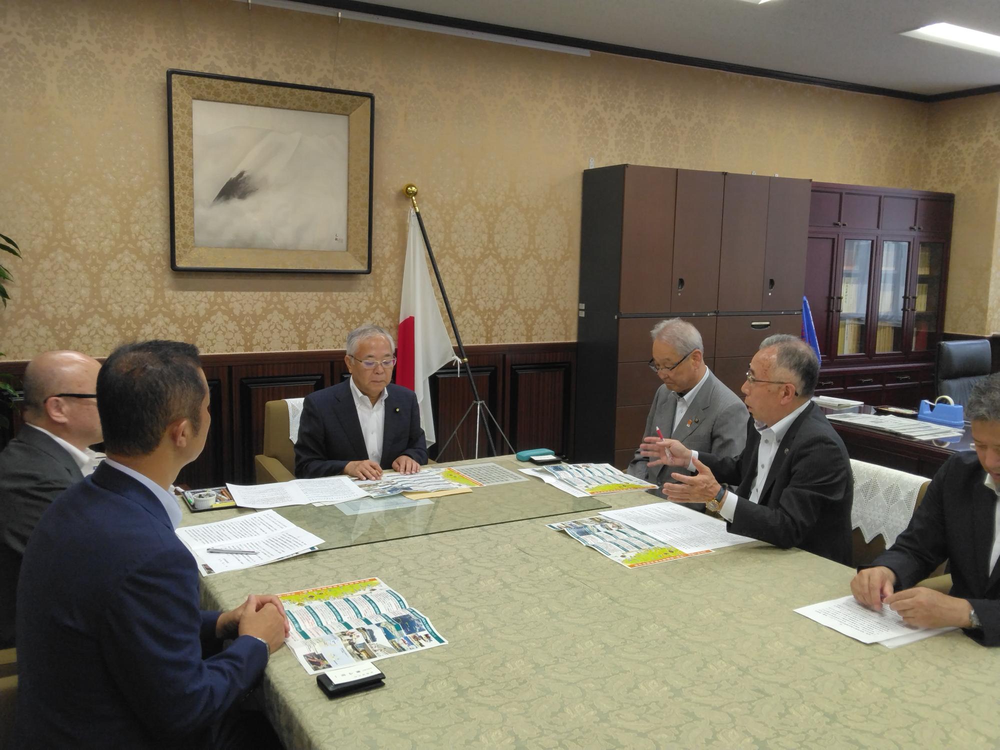 津波防災対策について説明