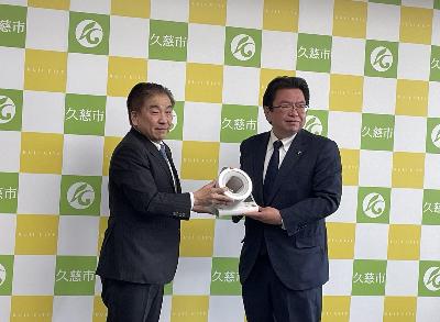 自動血圧計（キオスク血圧用）贈呈式