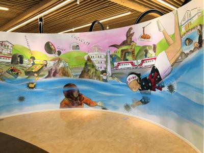 あまちゃんウォールアート