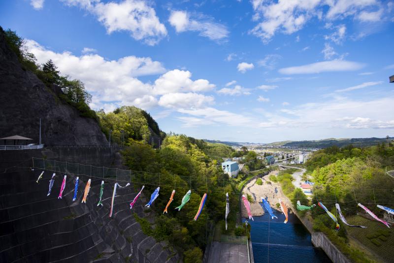 長内渓流・滝ダム湖