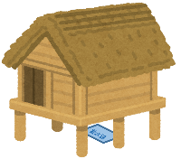 物置きと量水器